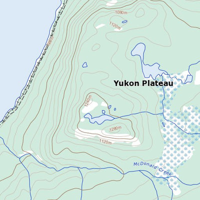Natural Resources Canada Carcross, BC (105D02 Toporama) digital map