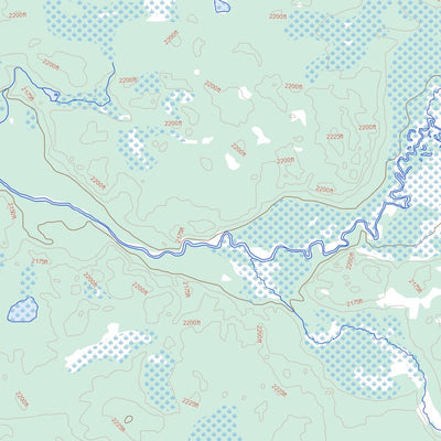 Natural Resources Canada Caribou Lake, AB (073M02 Toporama) digital map