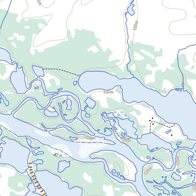 Caribou Lake, MB (064P08 Toporama) Map by Natural Resources Canada ...