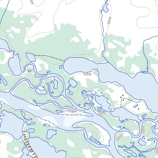 Caribou Lake, MB (064P08 Toporama) Map by Natural Resources Canada ...