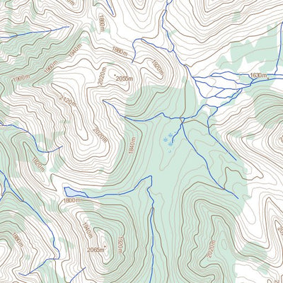 Natural Resources Canada Caribou Pass, NT (105P11 Toporama) digital map