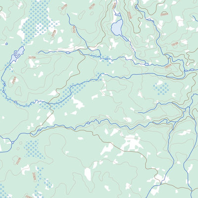 Natural Resources Canada Carlton Lake, SK (073N03 Toporama) digital map