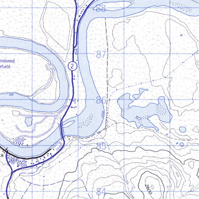 Natural Resources Canada Carmacks, YT (115I01 CanMatrix) digital map