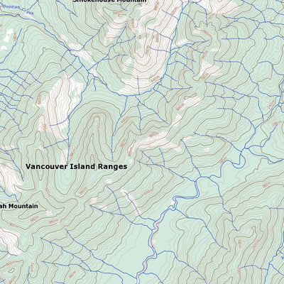 Natural Resources Canada Carmanah Creek (092C10 Toporama) digital map