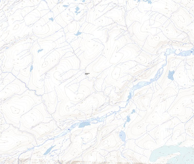 Natural Resources Canada Carolyn Lake, NU (120C05 Toporama) digital map