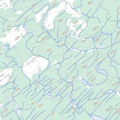Natural Resources Canada Carrier Lake, BC (093J12 Toporama) digital map
