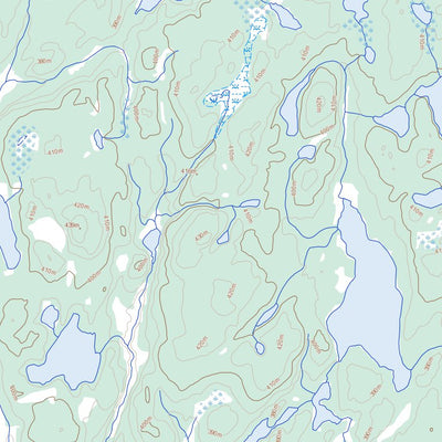 Natural Resources Canada Carriere Lake, MB (064F05 Toporama) digital map