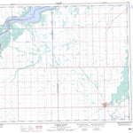 Natural Resources Canada Carrot River, SK (063E05 CanMatrix) digital map