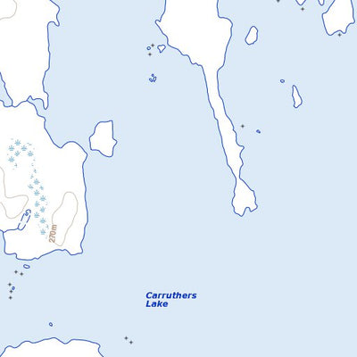 Natural Resources Canada Carruthers Lake, NU (065K09 Toporama) digital map