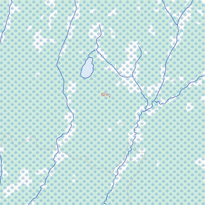 Natural Resources Canada Caruso Lake, MB (054C07 Toporama) digital map
