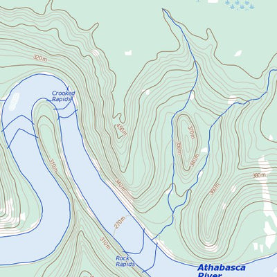 Natural Resources Canada Cascade Rapids (074D12 Toporama) digital map