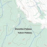Natural Resources Canada Cassiar Creek, YT (116C08 Toporama) digital map