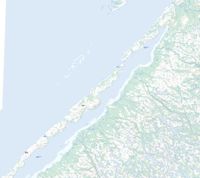 Natural Resources Canada Castle Island, NU (033N11 Toporama) digital map