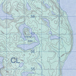 Natural Resources Canada Castle Lake, ON (052I02 CanMatrix) digital map