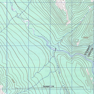 Natural Resources Canada Castle Mountain, AB (082O05 CanMatrix) digital map