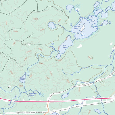 Natural Resources Canada Castlebar Lake, ON (042E16 Toporama) digital map