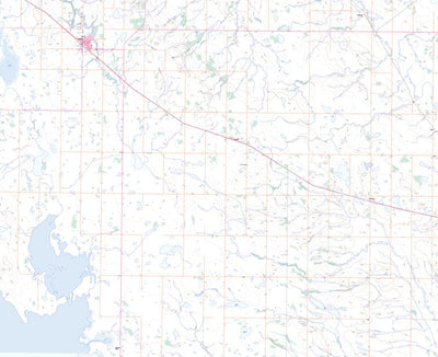 Natural Resources Canada Castor, AB (073D04 Toporama) digital map
