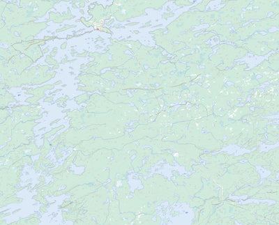 Natural Resources Canada Cat Lake, ON (052O12 Toporama) digital map