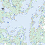 Natural Resources Canada Caviar Lake, ON (052F05 Toporama) digital map