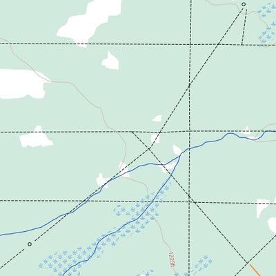 Natural Resources Canada Chain Ponds, AB (084K04 Toporama) digital map