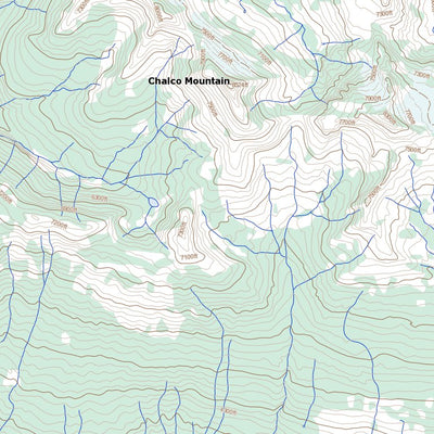 Natural Resources Canada Chalco Mountain, AB (083E05 Toporama) digital map