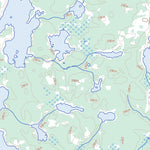 Natural Resources Canada Champagne Lakes, NT (075D11 Toporama) digital map