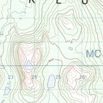 Natural Resources Canada Champagne, YT (115A16 CanMatrix) digital map