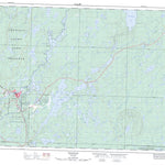 Natural Resources Canada Chapleau, ON (041O14 CanMatrix) digital map