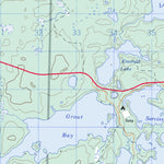 Natural Resources Canada Chapleau, ON (041O14 CanMatrix) digital map