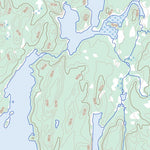 Natural Resources Canada Chapman Lake, MB (064B16 Toporama) digital map