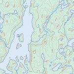 Natural Resources Canada Chappuis Lake, NT (074O15 Toporama) digital map