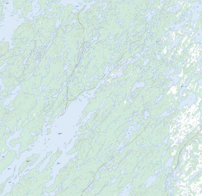 Natural Resources Canada Charcoal Lake, MB (064L16 Toporama) digital map