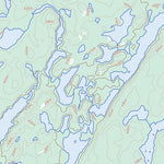Natural Resources Canada Charcoal Lake, MB (064L16 Toporama) digital map