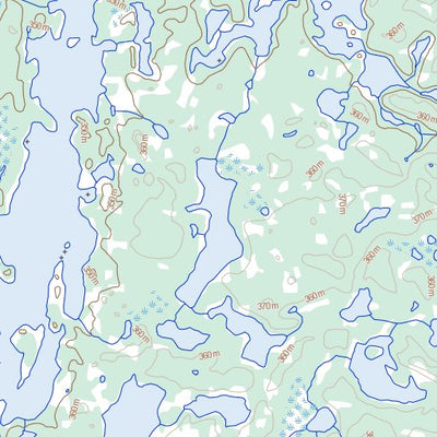 Natural Resources Canada Charlie Lake (065C02 Toporama) digital map