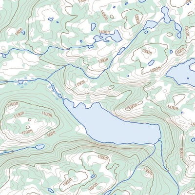 Natural Resources Canada Charlton Bay, NT (086E16 Toporama) digital map