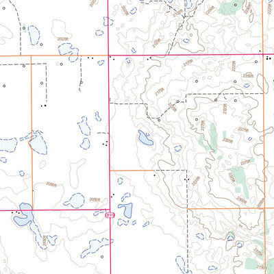 Natural Resources Canada Chauvin, AB (073D09 Toporama) digital map