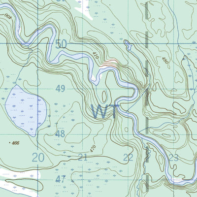 Natural Resources Canada Cheecham, AB (074D07 CanMatrix) digital map