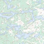 Natural Resources Canada Cherrington Lake, ON (053D10 Toporama) digital map