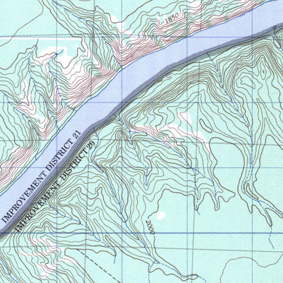 Natural Resources Canada Cherry Point, AB (084D04 CanMatrix) digital map