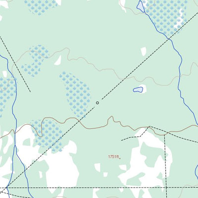 Natural Resources Canada Chester Creek, AB (084F02 Toporama) digital map