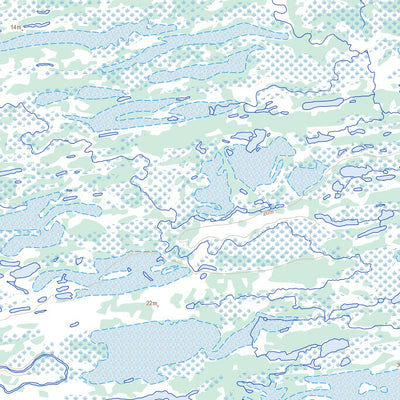 Natural Resources Canada Chiman River, MB (054G03 Toporama) digital map