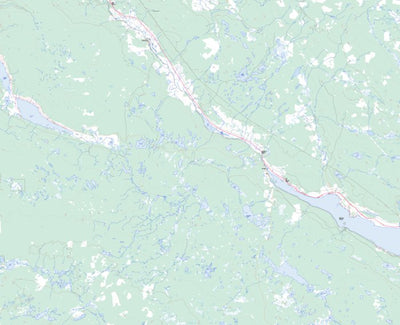 Natural Resources Canada Chimney Lake (092P13 Toporama) digital map