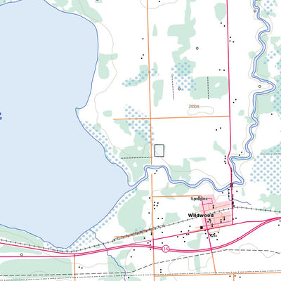 Natural Resources Canada Chip Lake, AB (083G11 Toporama) digital map