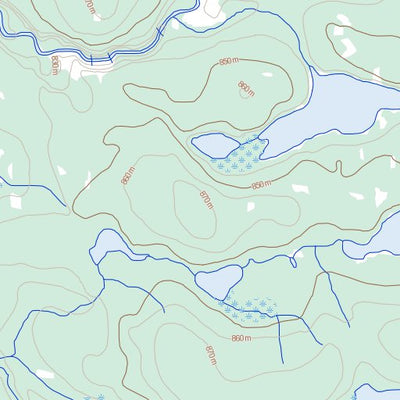 Natural Resources Canada Chismaina Lake, BC (104O04 Toporama) digital map