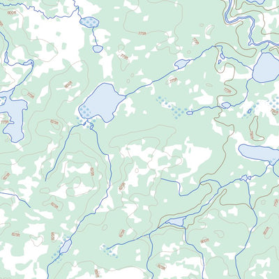 Natural Resources Canada Christie Lake, MB (064A15 Toporama) digital map