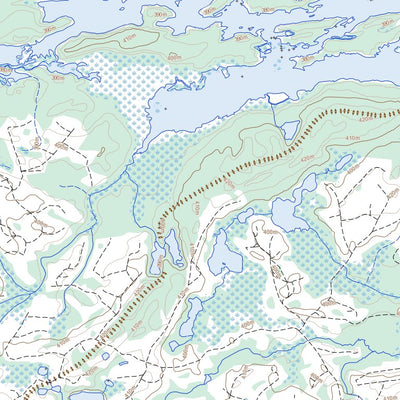 Natural Resources Canada Churchill Lake, ON (052J14 Toporama) digital map