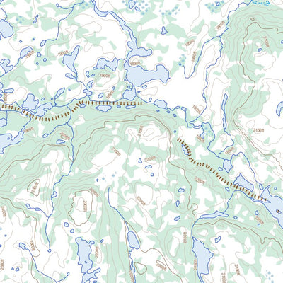 Natural Resources Canada Cissy Lake, NL (023H05 Toporama) digital map
