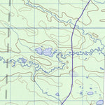 Natural Resources Canada Clark Lake, MB (054D05 CanMatrix) digital map