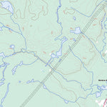 Natural Resources Canada Clarke City, QC (022J02 Toporama) digital map