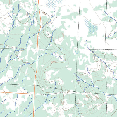 Natural Resources Canada Clear Prairie, AB (084D12 Toporama) digital map